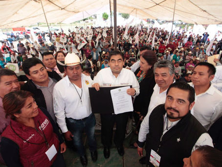 El neoliberalismo acabó con el campo poblano, acusa Miguel Barbosa