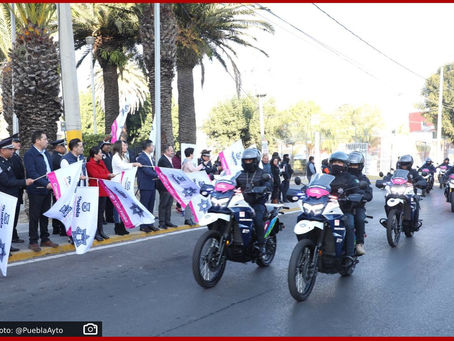 Operativo Guadalupe-Reyes en Puebla capital con más de mil 300 policías