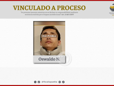Vinculado a proceso por lesionar a dos personas con un machete en Tehuacán