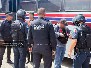 Operativo en Transporte Público