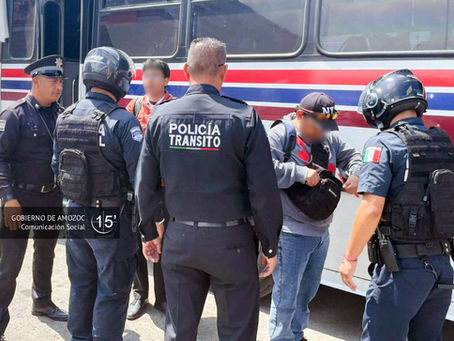 Operativo en Transporte Público