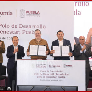 Protección e incentivos a empresarios poblanos con los polos de bienestar de la Dra. Sheinbaum