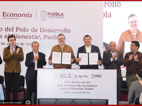 Protección e incentivos a empresarios poblanos con los polos de bienestar de la Dra. Sheinbaum