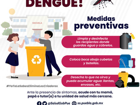 Sin nuevos contagios por dengue en las últimas 24 horas: Salud