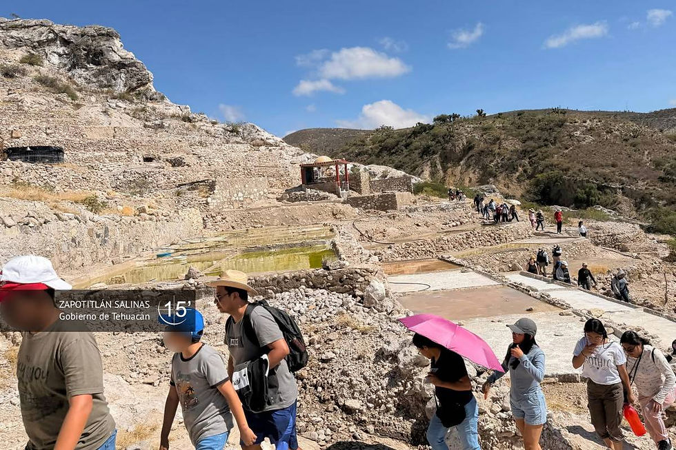 Recorrido del programa municipal “Tesoro de Tehuacán y sus 5 Regiones".