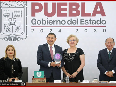 Por manejo transparente de recursos públicos, Gobierno de Puebla obtiene reconocimiento nacional