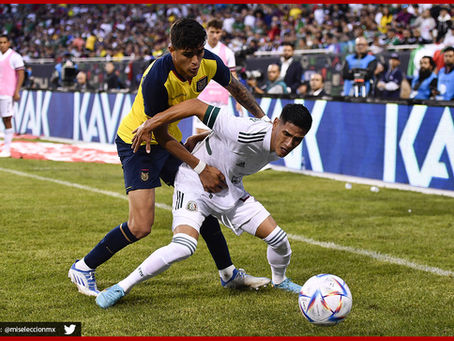 La Selección de México no pudo contra Ecuador; empataron a cero en Chicago