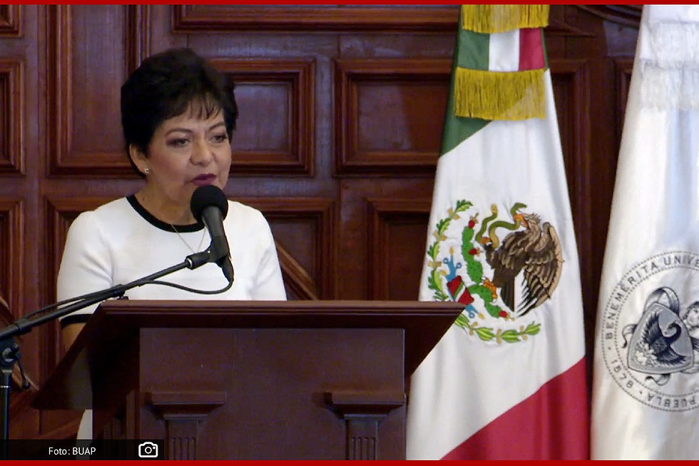 Lilia Cedillo ramírez, rectora de la BUAP