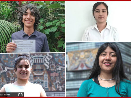 Con puntaje perfecto en el examen, cuatro aspirantes ingresarán a licenciaturas de la UNAM