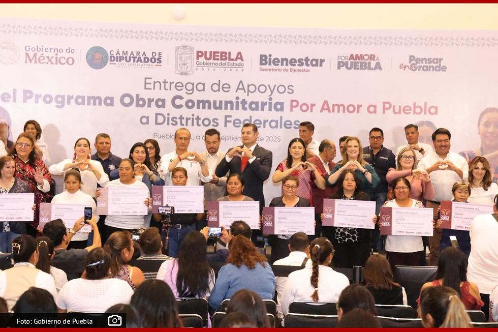 Participan más de mil 500 personas de 70 municipios de Puebla.