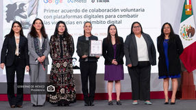 Firma de Acuerdo contra Violencia Digital