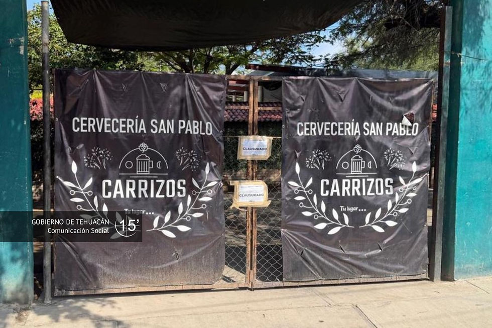 Clausura de Bar