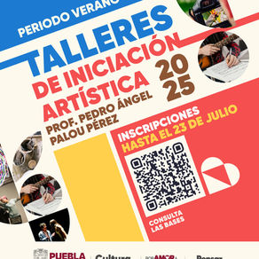 Arte y Cultura anuncia talleres de verano para diferentes edades