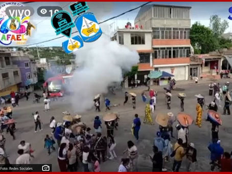Explosión de pirotecnia deja seis lesionados en Acatlán de Osorio