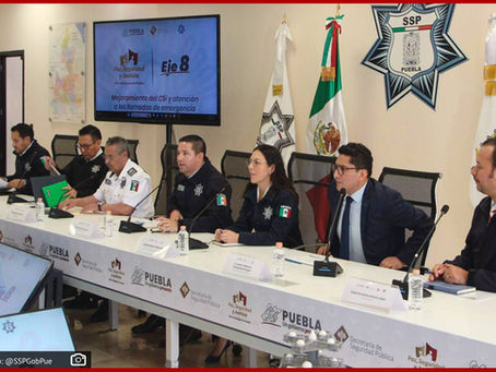 Cuarenta criminales detenidos en Puebla del 12 al 30 de septiembre: SSP