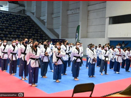Puebla recibe el Preselectivo Nacional de Formas de Taekwondo 2021