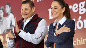Alejandro Armenta y Claudia Sheinbaum