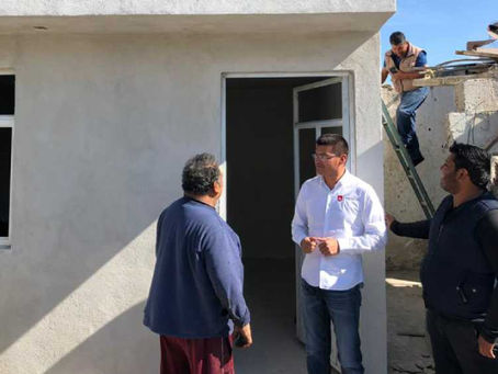 Realiza presidente de Quecholac supervisión de obras