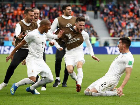 Con triunfo 1-0 contra Egipto debuta Uruguay en Rusia 2018