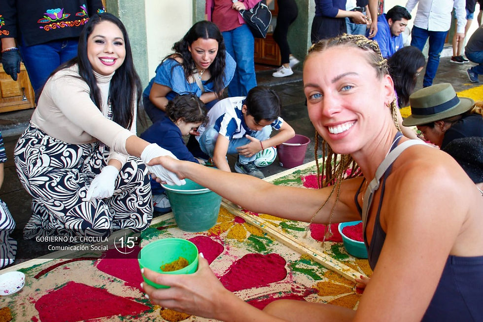 Alfombras de Semana Santa