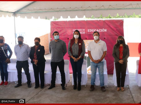 Inaugura Sedif rehabilitación del Centro de Atención Infantil Comunitario en Huejotzingo