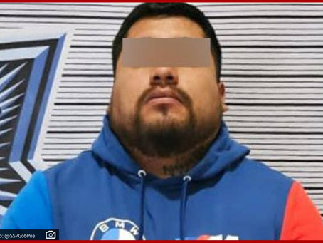 Detiene SSP a “El Míster”, líder de extorsión en mercados de Puebla