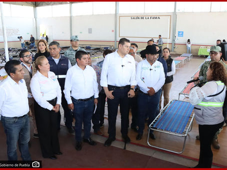 Puebla, preparada ante una posible contingencia volcánica: Armenta