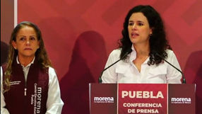 Luisa María Alcalde, dirigente nacional de Morena