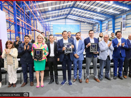 Cumple Armenta compromiso de campaña al inaugurar la Fábrica de Paneles Solares “Tonalli”