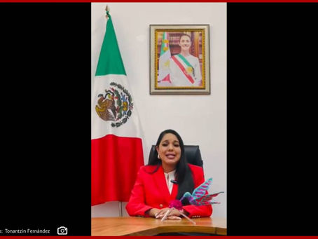 Denuncia alcaldesa de San Pedro Cholula Tonantzin Fernández amenazas y presunto intento de extorsión