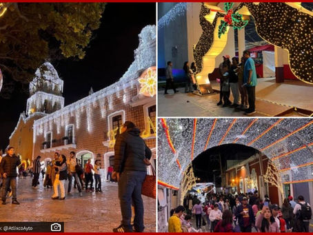 Comienza la Villa Iluminada 2023 en Atlixco con magia y diversión