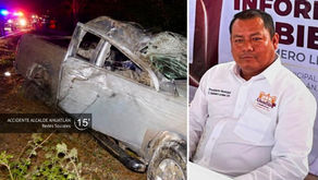 Accidente de alcalde de Ahuatlán