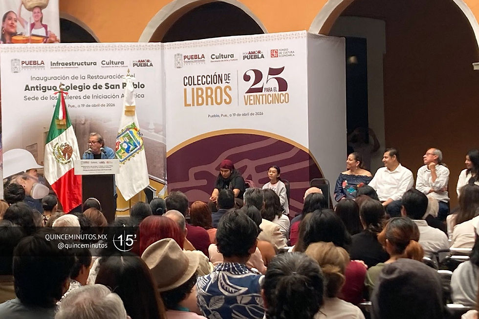 Arranque del programa federal y de América Latina en la ciudad de Puebla.