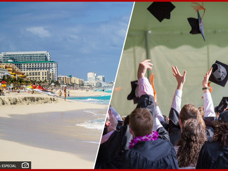 Estudiantes poblanos se van de viaje a Cancún y regresan contagiados