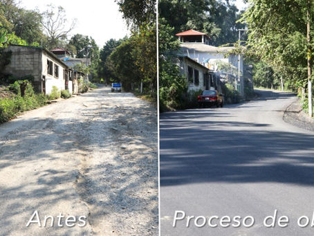 Rehabilita gobierno de Puebla cuatro tramos carreteros en Jalpan y Pantepec