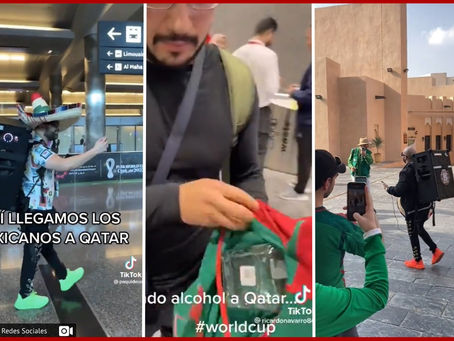 Mexicanos siendo mexicanos en Qatar, previo al arranque del mundial 2022