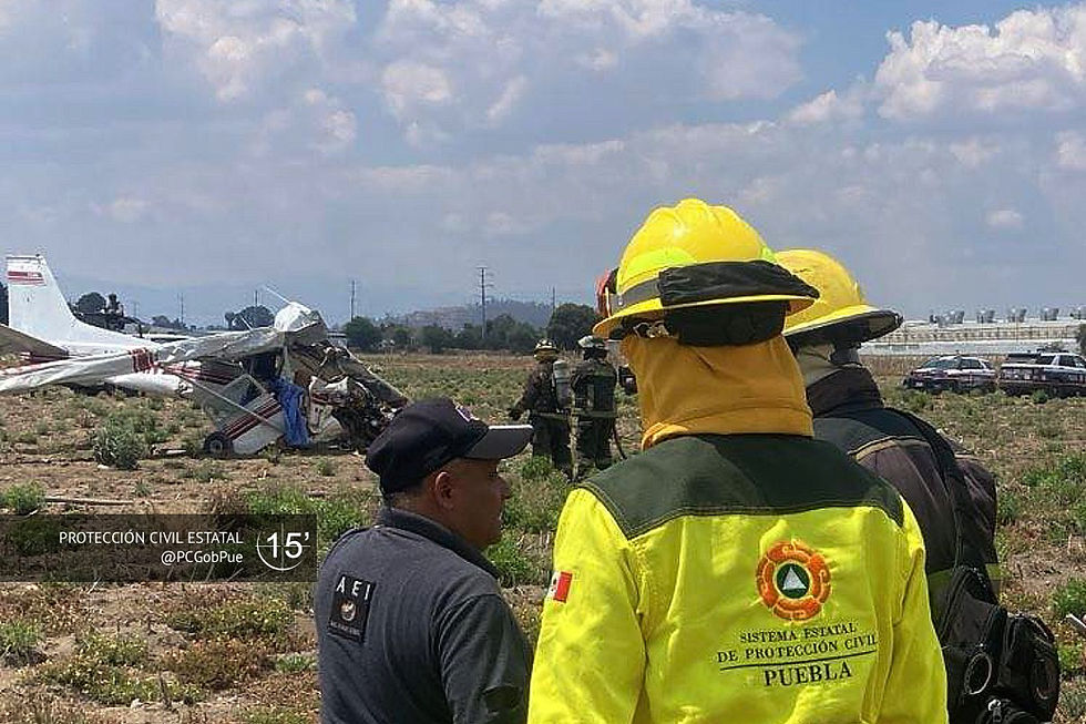 Avioneta Huejotzingo