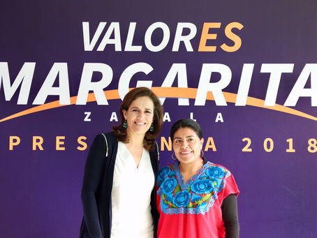 Margarita Zavala se pronuncia contra trabajo esclavizante