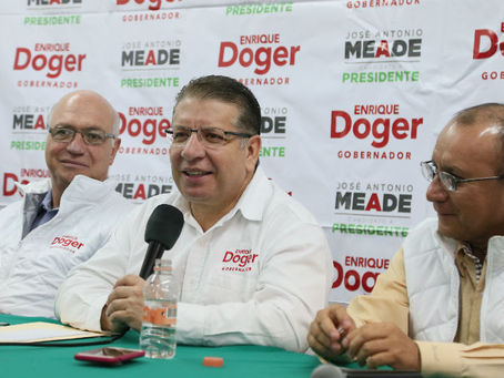 En el PRI están las mejores propuestas y la experiencia: Enrique Doger