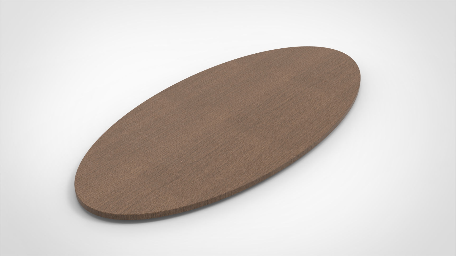 Coffee Tabletop Ellipse (Fine grain)