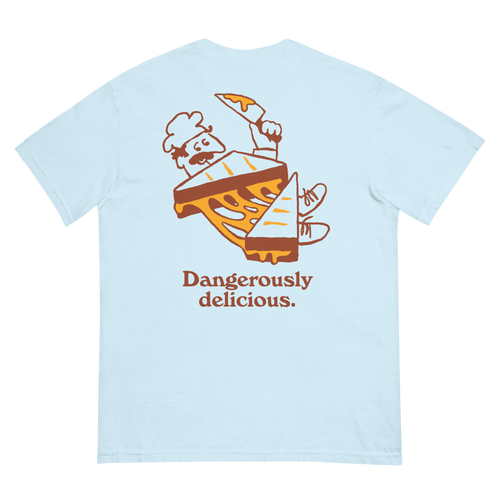 Dangerously Delicious Grilled Cheese T-Shirt | Chef Tyler