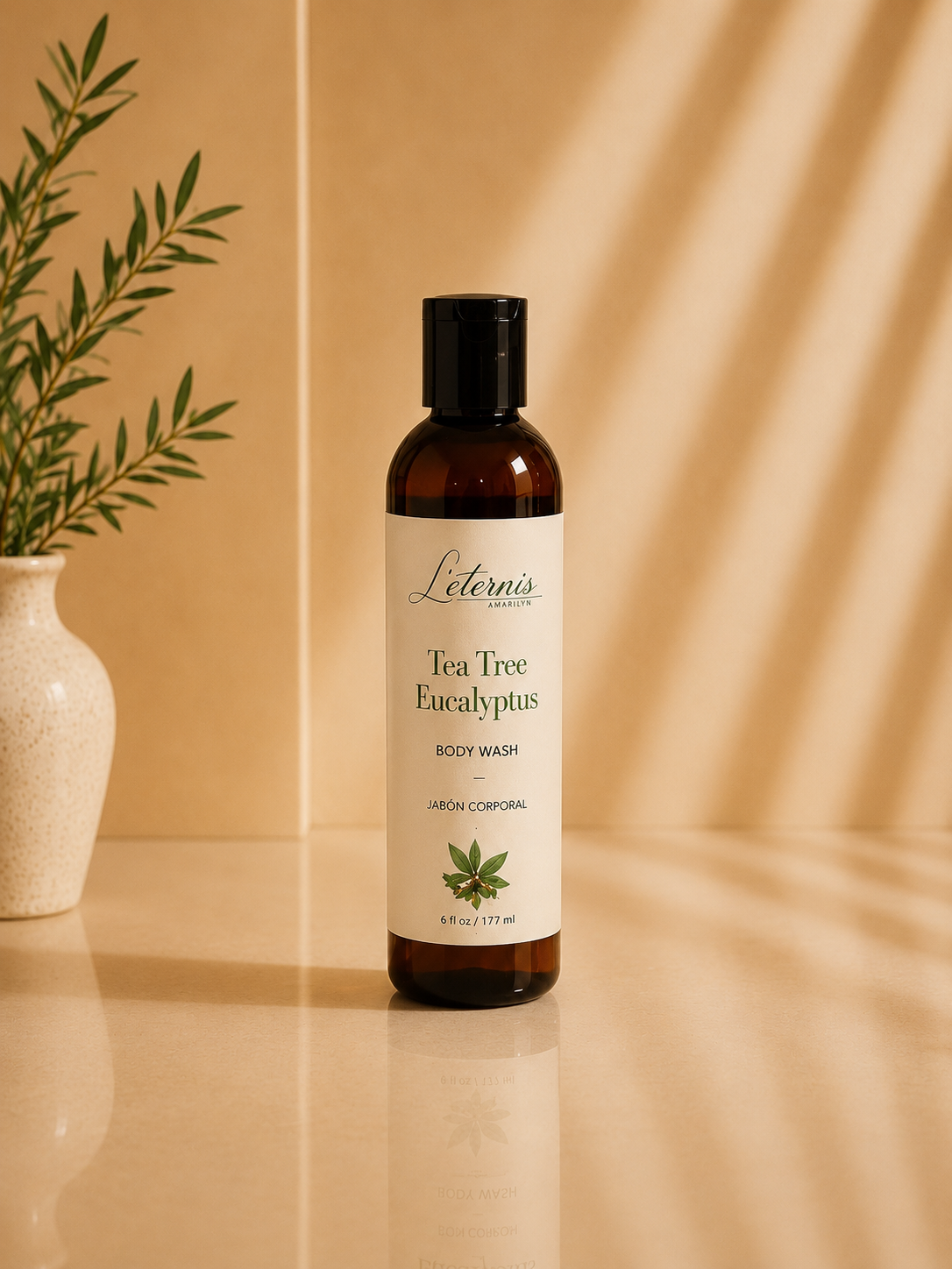 Tea Tree & Eucalyptus Jabón Corporal