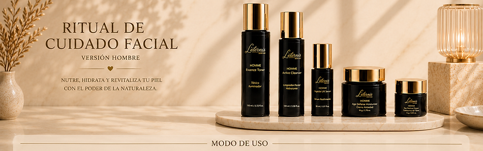L'eternis Facial Hombre 5 pasos