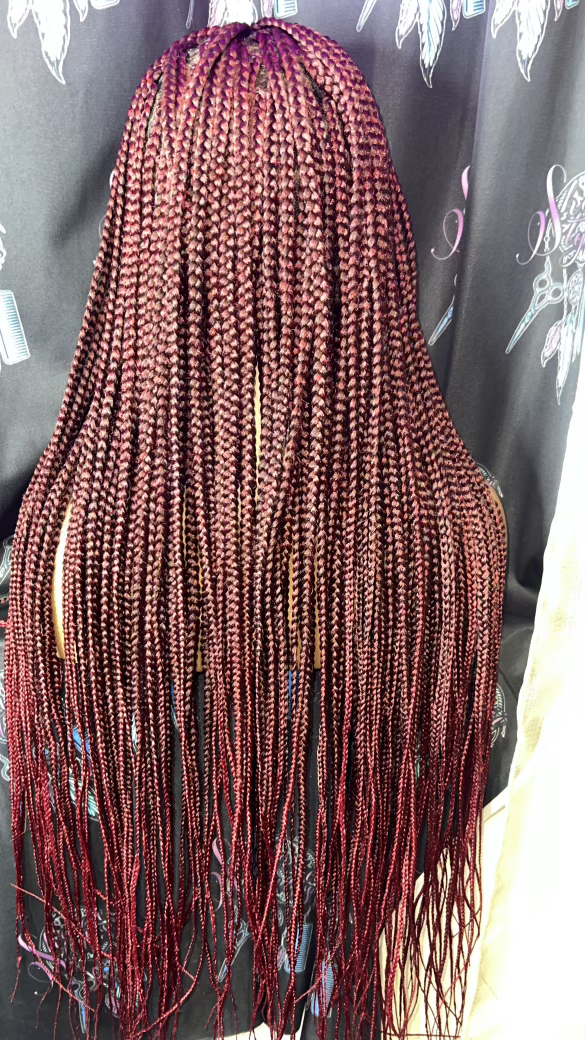 Thumbnail: Full Lace Braided Wig