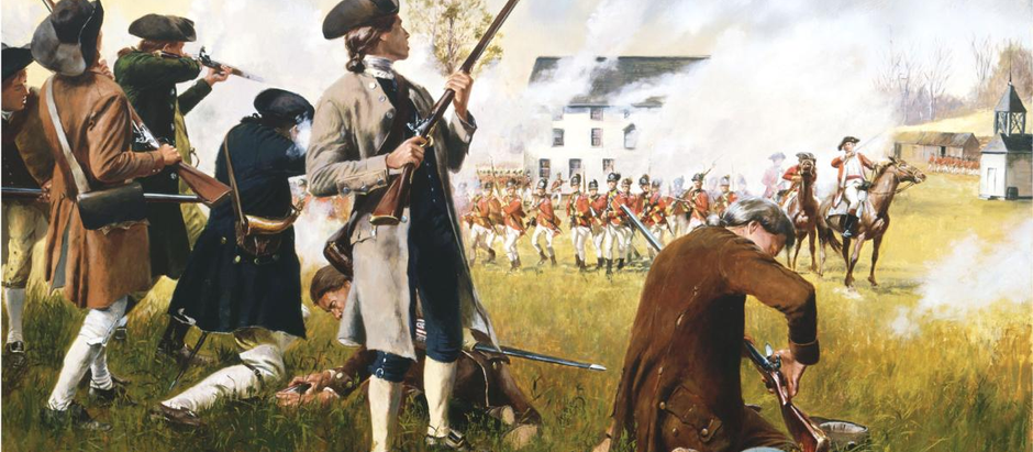 The shot heard around the world!