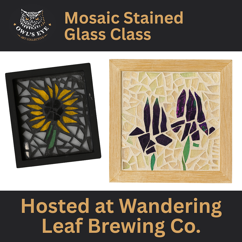 Mosaic Stained Glass Class