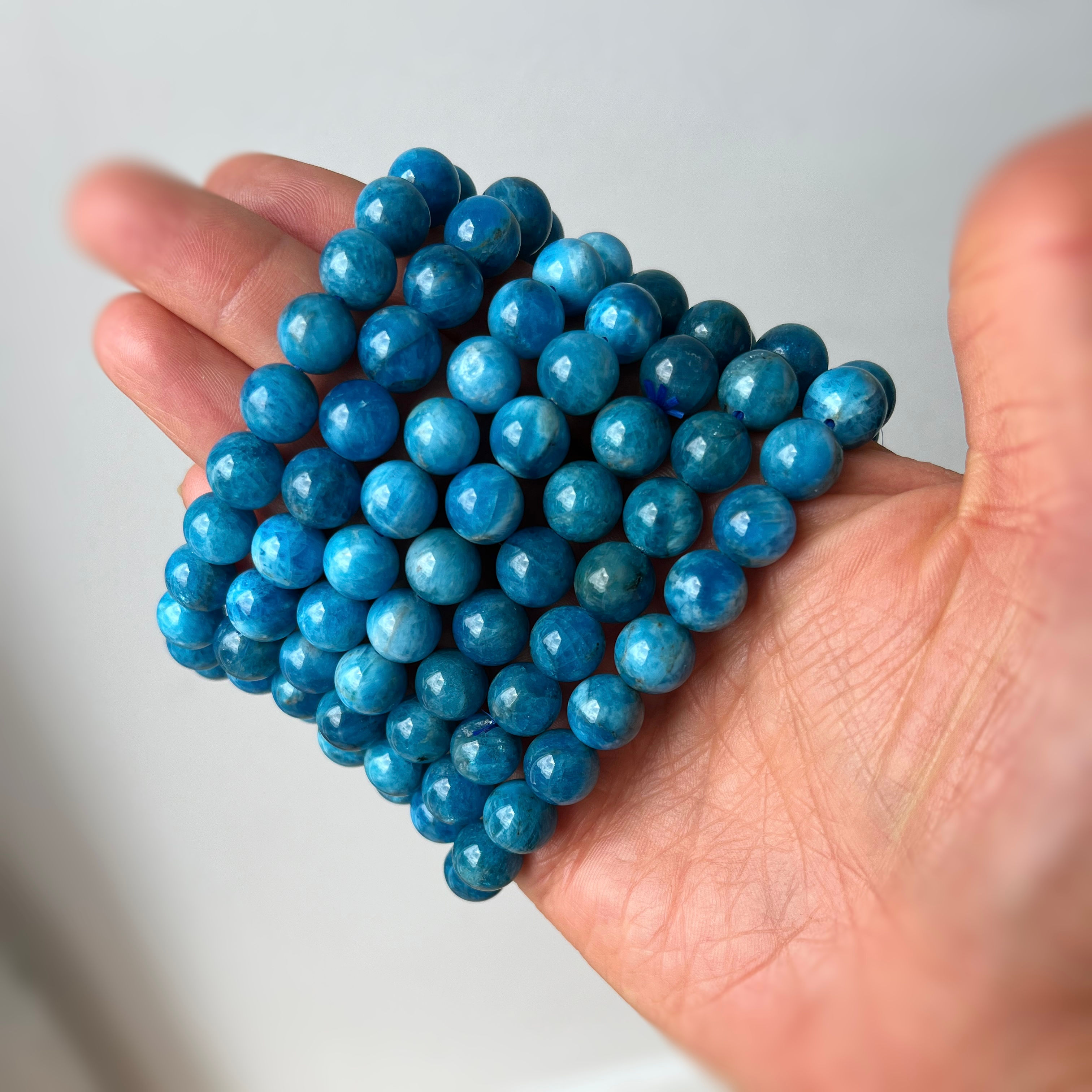Blue Apatite Bracelet