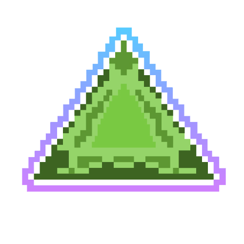 8-bit Triangle Gem