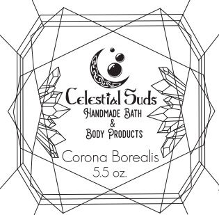 Celestial Suds Label Front