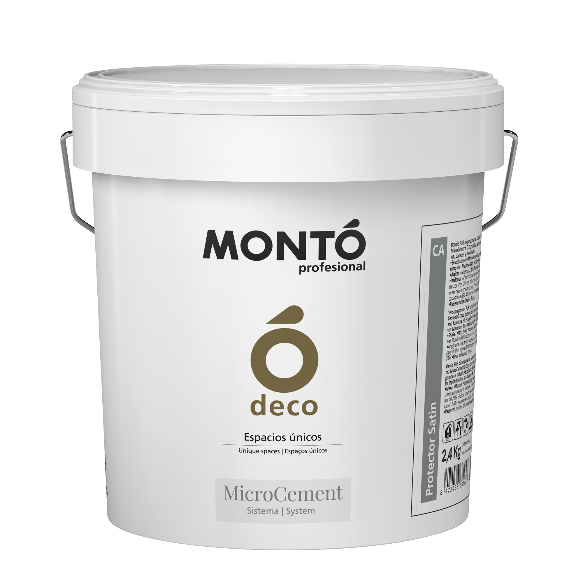 Microcement Protector Satin 2.4kg CB Protector Hardener 0,8kg